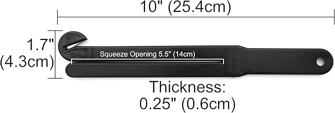 Food bag cutter dimensions