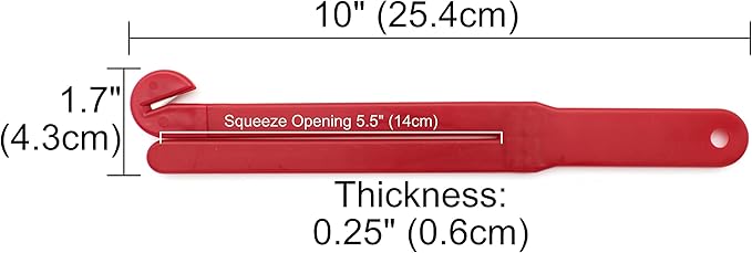 Food bag cutter dimensions